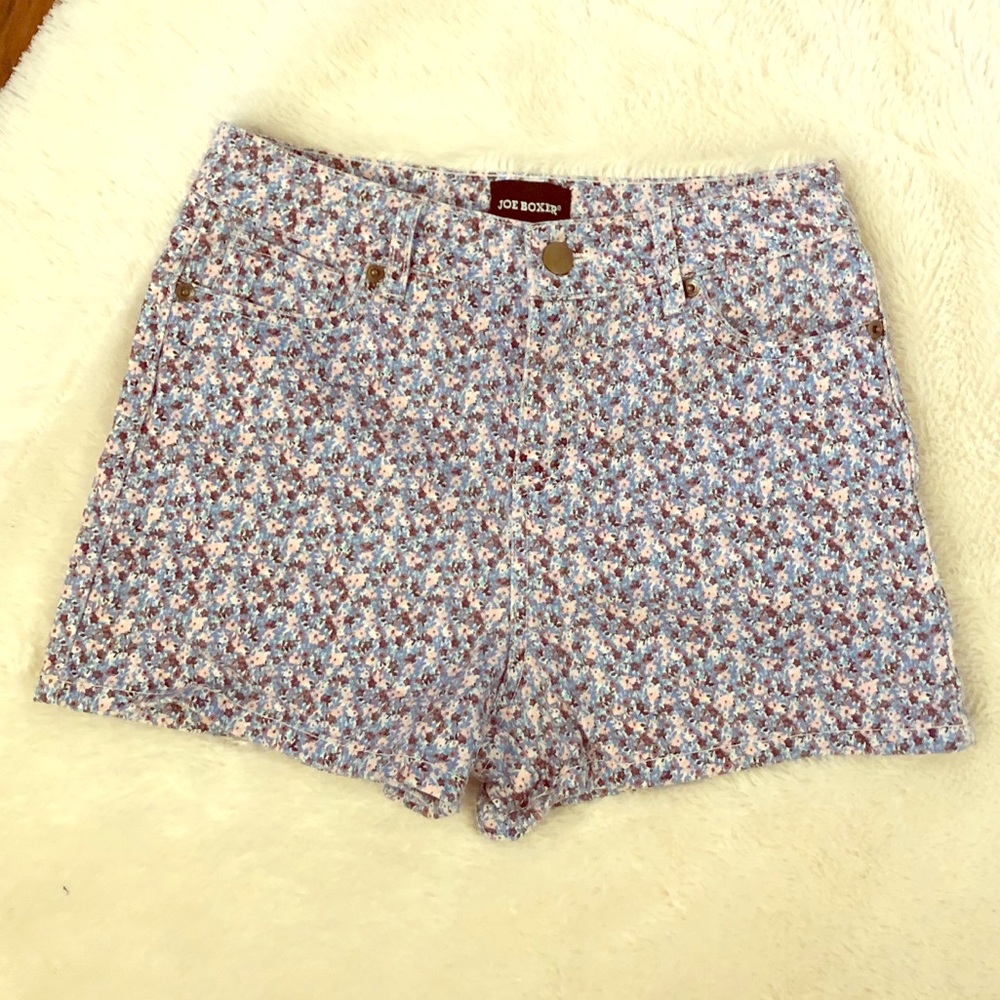 JOE BOXER Jean Shorts w Tiny Flowers